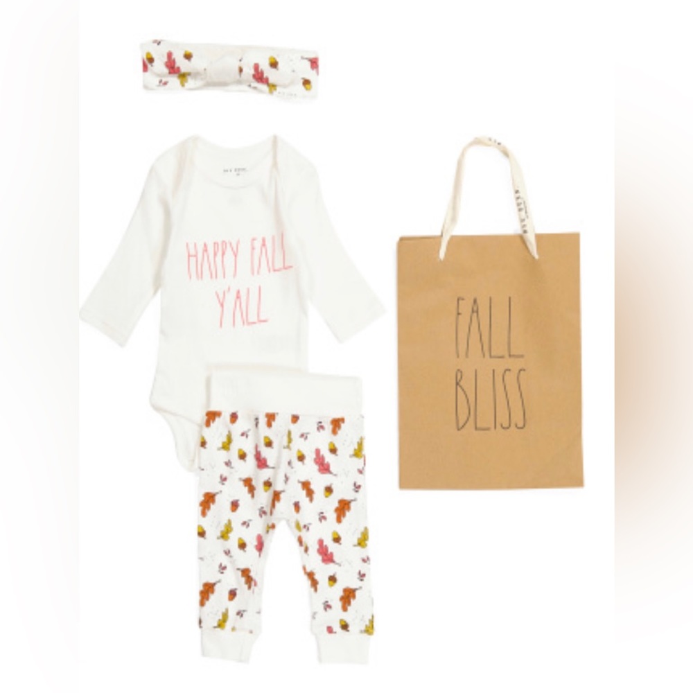 Rae Dunn 3-6 months Fall Outfit